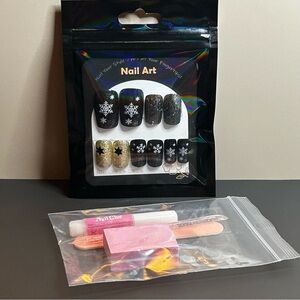 29 Piece Nail Art Set Christmas Winter New Year Theme